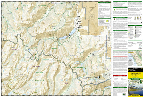 308 Yosemite NE: Tuolumne Meadows and Hoover Wilderness (north side) Preview 1
