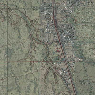AZ-Tucson SW: GeoChange 1980-2010 Preview 3