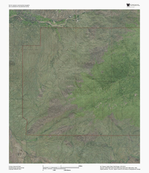 AZ-Tanque Verde Peak: GeoChange 1975-2010 Preview 1