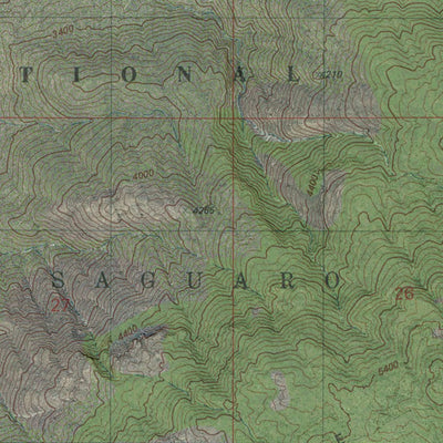 AZ-Tanque Verde Peak: GeoChange 1975-2010 Preview 2