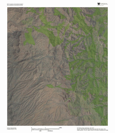 AZ-Rhodes Peak: GeoChange 1971-2010 Preview 1