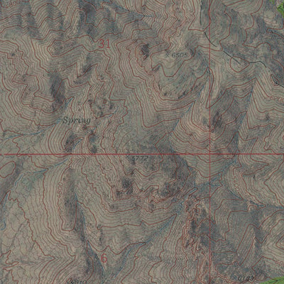 AZ-Rhodes Peak: GeoChange 1971-2010 Preview 2