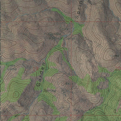 AZ-Oak Grove Canyon: GeoChange 1971-2010 Preview 2