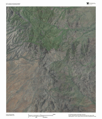 AZ-Muskhog Mountain: GeoChange 1978-2010 Preview 1