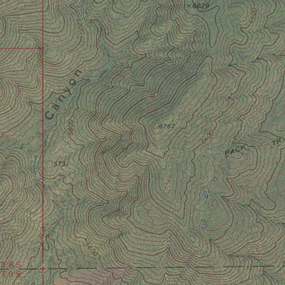 AZ-Blue Jay Peak: GeoChange 1971-2010 Preview 3