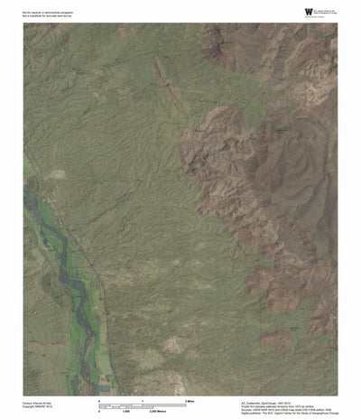 AZ-Dudleyville: GeoChange 1947-2010 Preview 1