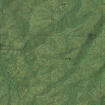 AZ-NM Big Lue Mountains: GeoChange 1984-2010 Preview 2
