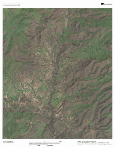 AZ-Fritz Canyon: GeoChange 1966-2010 Preview 1