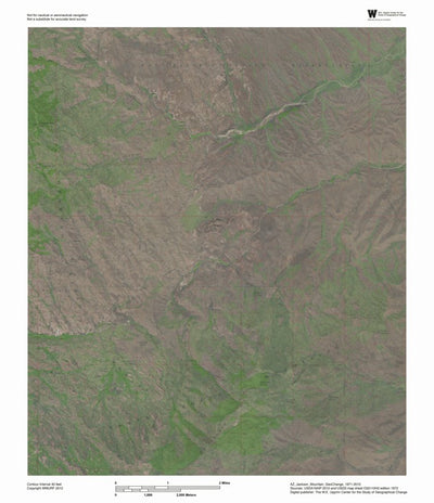 AZ-Jackson Mountain: GeoChange 1971-2010 Preview 1