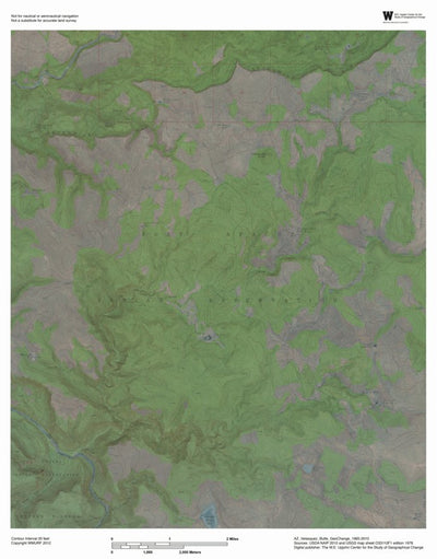 AZ-Velasquez Butte: GeoChange 1965-2010 Preview 1