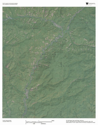 AZ-NM Maness Peak: GeoChange 1984-2010 Preview 1