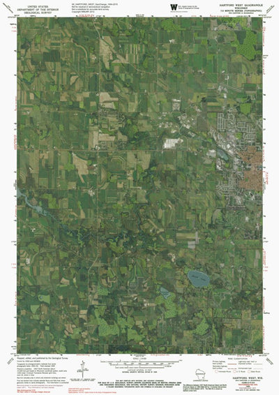 WI-HARTFORD WEST: GeoChange 1954-2015 Preview 1