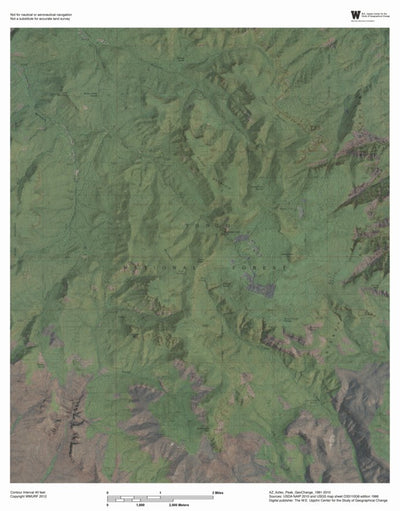 AZ-Aztec Peak: GeoChange 1981-2010 Preview 1