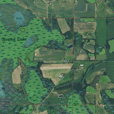 WI-OCONOMOWOC WEST: GeoChange 1954-2015 Preview 2