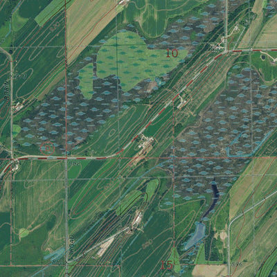 WI-LOST LAKE: GeoChange 1975-2015 Preview 2