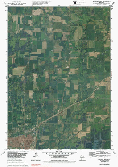 WI-WAUPUN NORTH: GeoChange 1975-2015 Preview 1