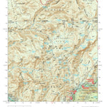 Tonto National Forest Quadrangle: HACKBERRY MOUNTAIN Preview 1