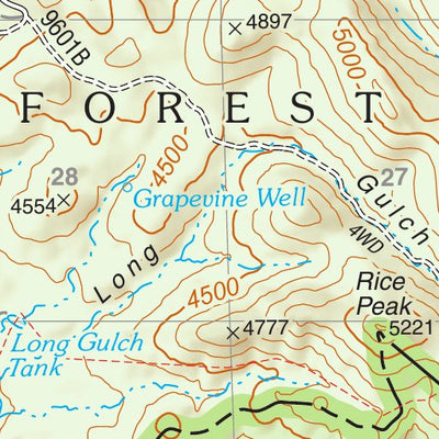 Tonto National Forest Quadrangle: DUGAS Preview 2