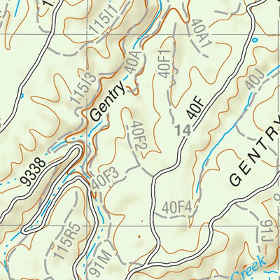 Tonto National Forest Quadrangle: KNOLL LAKE Preview 2