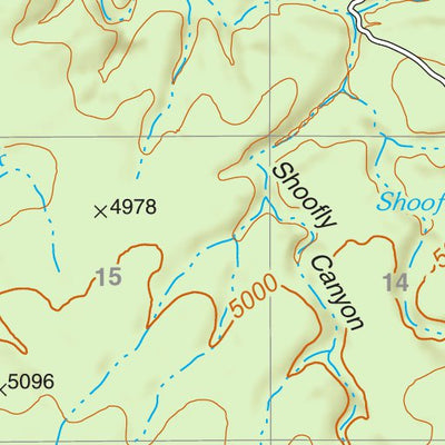Tonto National Forest Quadrangle: PAYSON NORTH Preview 2