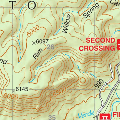 Tonto National Forest Quadrangle: PAYSON NORTH Preview 3