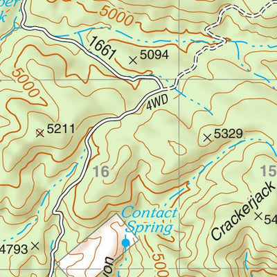 Tonto National Forest Quadrangle: BUCKHEAD MESA Preview 2