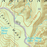 Tonto National Forest Quadrangle: DIAMOND BUTTE Preview 2