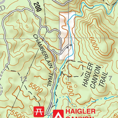 Tonto National Forest Quadrangle: OXBOW MOUNTAIN Preview 3