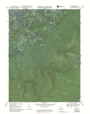 Laurel Ridge State Park, Pennsylvania (Bundle) Map by Western Michigan ...