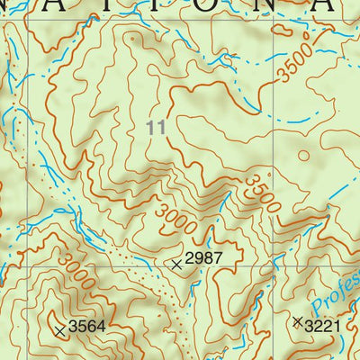 Tonto National Forest Quadrangle: ROVER PEAK Preview 2