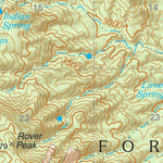 Tonto National Forest Quadrangle: ROVER PEAK Preview 3