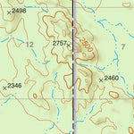 Tonto National Forest Quadrangle: CHALK MOUNTAIN Preview 2