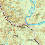Tonto National Forest Quadrangle: CHALK MOUNTAIN Preview 3