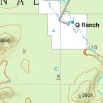 Tonto National Forest Quadrangle: GENTRY MOUNTAIN Preview 2