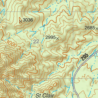 Tonto National Forest Quadrangle: HORSESHOE DAM Preview 3