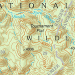 Tonto National Forest Quadrangle: LION MOUNTAIN Preview 2