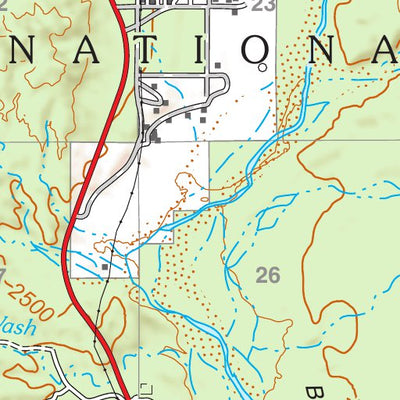 Tonto National Forest Quadrangle: KAYLER BUTTE Preview 2