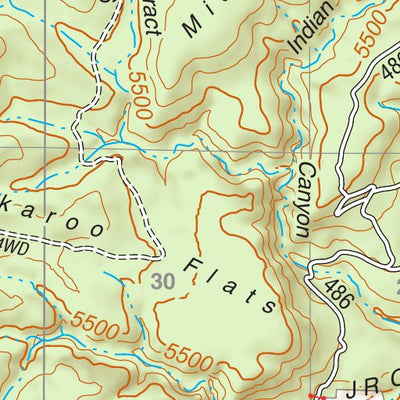 Tonto National Forest Quadrangle: COPPER MOUNTAIN Preview 2