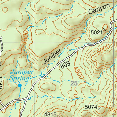 Tonto National Forest Quadrangle: PICTURE MOUNTAIN Preview 2