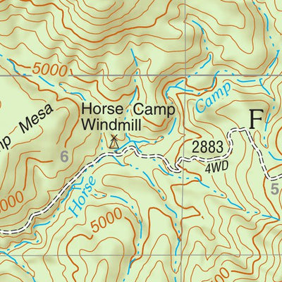 Tonto National Forest Quadrangle: ROCK HOUSE Preview 3