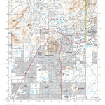 Tonto National Forest Quadrangle: CAVE CREEK Preview 1