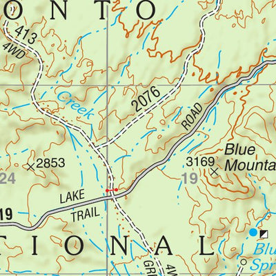 Tonto National Forest Quadrangle: WILDCAT HILL Preview 3