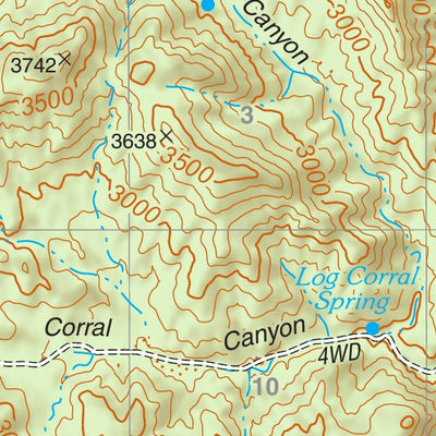 Tonto National Forest Quadrangle: MAVERICK MOUNTAIN Preview 3