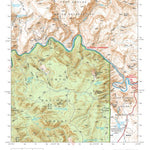 Tonto National Forest Quadrangle: MULE HOOF BEND Preview 1