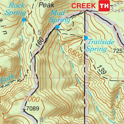 Tonto National Forest Quadrangle: AZTEC PEAK Preview 2