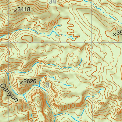 Tonto National Forest Quadrangle: HORSE MESA DAM Preview 2