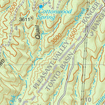 Tonto National Forest Quadrangle: SOMBRERO PEAK Preview 2