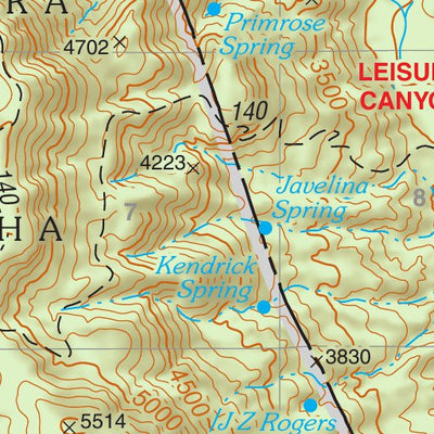 Tonto National Forest Quadrangle: SOMBRERO PEAK Preview 3