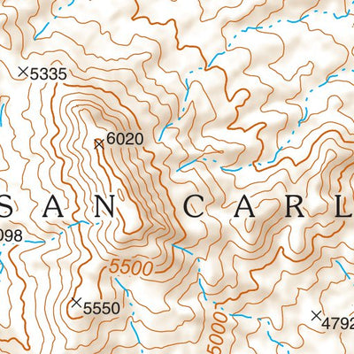 Tonto National Forest Quadrangle: SEVENMILE MOUNTAINS Preview 3