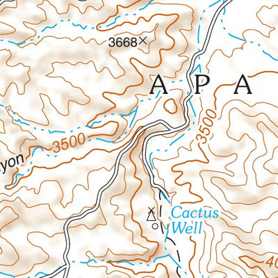 Tonto National Forest Quadrangle: CUTTER Preview 2